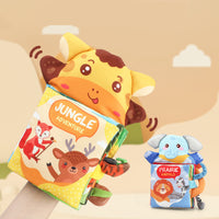 Hand Puppet Fabric Books - Baby Educational Cloth Book-Toys-Golonzo