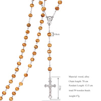 Jesus Christ Rosary Necklaces-Necklaces-Golonzo
