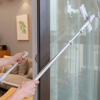 High rise Window Cleaning Glass Cleaner Brush For Washing Window Squeegee Microfiber Extendable Window Scrubber Cleaning-Ultrasonic Cleaners-Golonzo