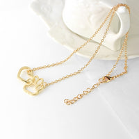 Pet Paw&Heart Necklaces-Necklace-Golonzo