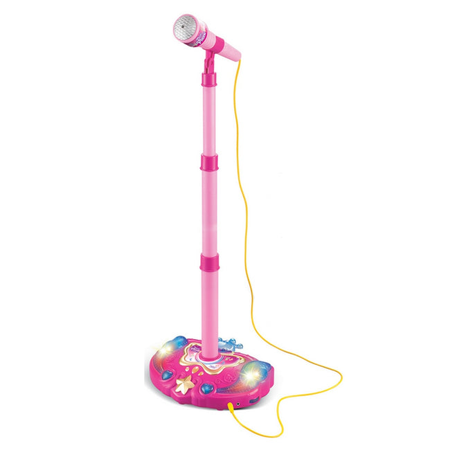 Kids Girls Karaoke Adjustable Stand Microphone Music Microphone Toy Musical Instrument-Toys-Golonzo
