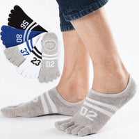 Men's Cotton Toe Sock-Socks-Golonzo