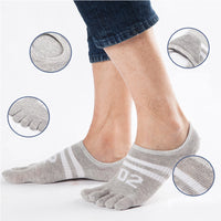 Men's Cotton Toe Sock-Socks-Golonzo