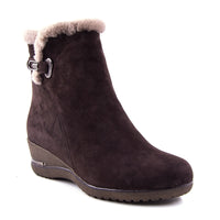Winter Sheep Suede Women's Shoes - Wool Fur Plush Winter Boots-Women Shoes-Golonzo