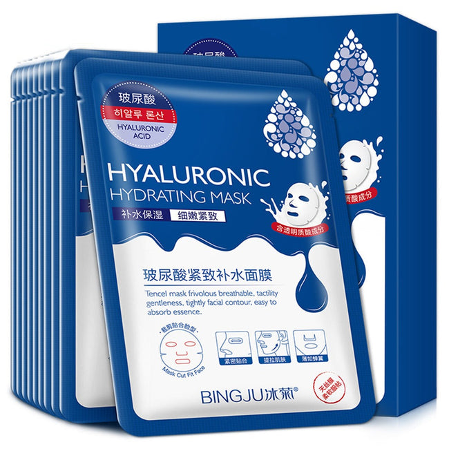 Hyaluronic Acid Moisturizing Facial Mask Sheet-Skin Care-Golonzo