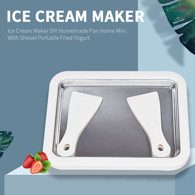 Plain and Cute Ice Cream Roll Maker-Ice Cream Makers-Golonzo