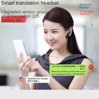 Real Time Language Translator Voice Wireless Headphones for IOS Android-Dictionary & Translation Software-Golonzo