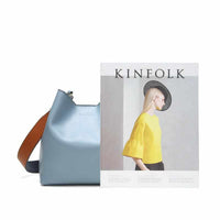 Leather Grace Bucket Bag - Luxury Tote Handbag-Handbags-Golonzo