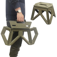 Japanese-style Portable Outdoor Folding Stool Camping Chair-Folding Chairs & Stools-Golonzo