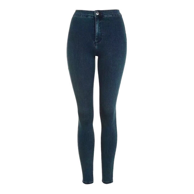 Women High Elastic plus size Stretch Jeans - skinny pencil pants-Pants-Golonzo