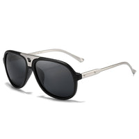 Full-rim Pilot Photochromic Polarized Sunglasses-Sunglasses-Golonzo