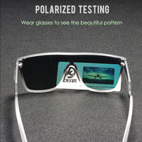 One Piece Polarized Sunglasses - Oversized Wide Vision Sunglass With Special Curved-Sunglasses-Golonzo