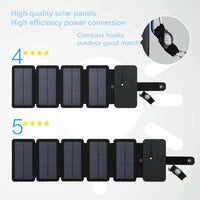 SunPower folding 10W Solar Cells Charger 5V 2.1A USB Output Devices - Portable Solar Panels for Smartphones-Solar Panels-Golonzo