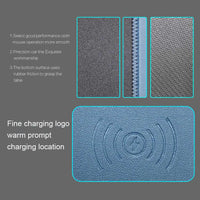 Mobile Phone Qi Wireless Charging Mouse Pad-Mouse Pads-Golonzo