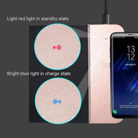 Mobile Phone Qi Wireless Charging Mouse Pad-Mouse Pads-Golonzo