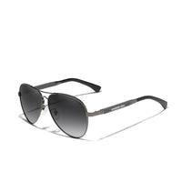 Titanium Alloy Polarized Sunglasses - Pilot Mirror Eyewear-Sunglasses-Golonzo