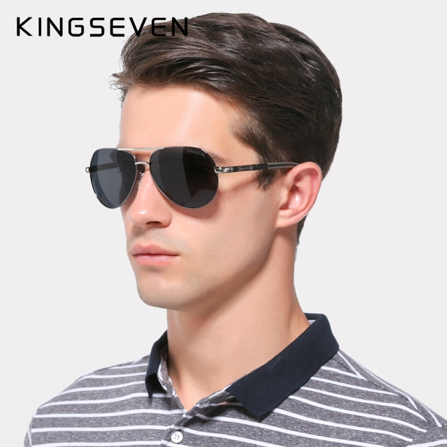 Aluminum Magnesium Men's Polarized Sunglasses-Sunglasses-Golonzo