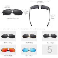 Vintage Retro Men Polarized Sunglasses-Sunglasses-Golonzo