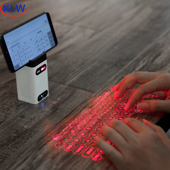 Virtual Laser Keyboard - Wireless Projector Keyboard For Computer Iphone IPad Laptop-Keyboards-Golonzo