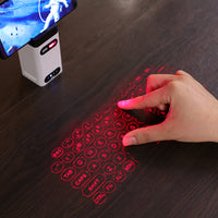 Virtual Laser Keyboard - Wireless Projector Keyboard For Computer Iphone IPad Laptop-Keyboards-Golonzo