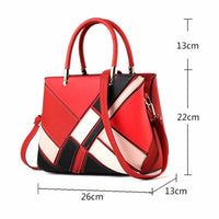 Luxury Multi Color Handbags - Soft PU Leather Tote Bag-Handbags-Golonzo