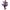 Kids Girls Violet Fancy Costume for Halloween-Costumes-Golonzo