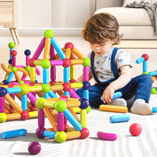 Kids Magnetic Construction Set-Toys-Golonzo