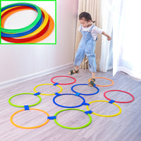 Hopscotch Jumping Ring Game for Kids-Toys-Golonzo