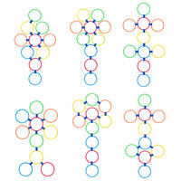 Hopscotch Jumping Ring Game for Kids-Toys-Golonzo