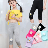 Kids Pants 3-8 Years Girls Summer Leggings-Pants-Golonzo