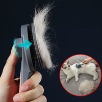 GroomingSlicker - Cat Comb Dog Hair Remover Brush Pet Grooming Slicker-Pet Grooming Supplies-Golonzo