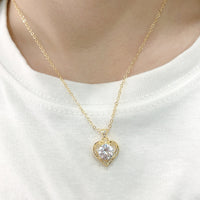 Jewelry Sets - Ring, Stud Earring, Necklace Heart Shape Gift for Women-Jewelry Sets-Golonzo