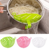 Leaf Shape Clean Rice Wash Sieve-Kitchen Tools & Utensils-Golonzo