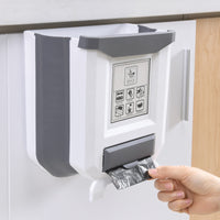 Kitchen Wall-mounted Folding Trash Can-Trash Cans & Wastebaskets-Golonzo