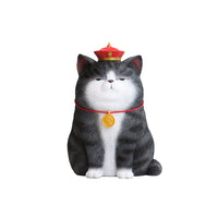 Piggy Bank Distressed Cat Limited Edition Orange Cat Version-Penguin Version-Piggy Banks & Money Jars-Golonzo