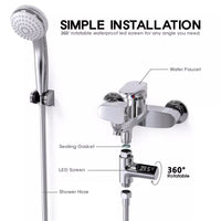 LED Temperture Display - Water Shower Thermometer-LED Signs-Golonzo
