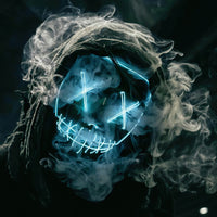 LED Halloween Mask Luminous Glow In The Dark-Masks-Golonzo