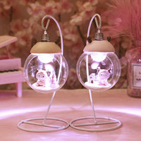 LED Night Light Cute Hanging Basket Deer Animal-Lamps-Golonzo