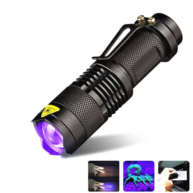 LED UV Flashlight Ultraviolet-Flashlights-Golonzo