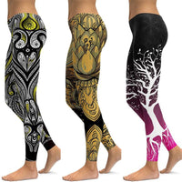 Unique Yoga Pants Women - Fitness Leggings-Yoga & Pilates-Golonzo