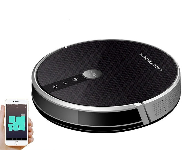Ai Robot Vacuum Cleaner with Map Navigation,WiFi App,Smart Memory,Electric WaterTank,Wet Mopping-Vacuums-Golonzo