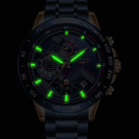 Stainless Steel Chronograph Quartz Watches-Watches-Golonzo