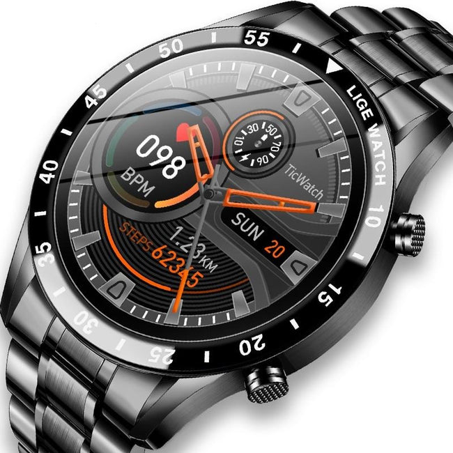 Men Full Touch Screen Fitness Watch-Watch-Golonzo