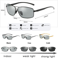 Photochromic Sunglasses Men Women Polarized-Sunglasses-Golonzo