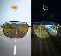 Photochromic Sunglasses - Polarized Chameleon Glasses for Driving-Sunglasses-Golonzo