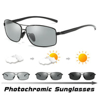 Photochromic Sunglasses - Polarized Chameleon Glasses for Driving-Sunglasses-Golonzo