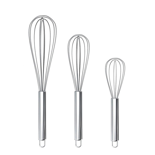 Stainless Steel Egg Whisk Mixing Tools-Kitchen Tools & Utensils-Golonzo