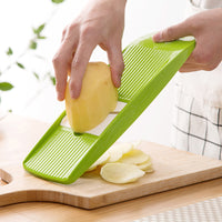 Stainless Steel Mandoline Vegetable Slicer With 3 Blades-Kitchen Slicers-Golonzo