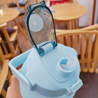 Full Color Large Capacity Water Bottle Straw Cup-Water Bottles-Golonzo