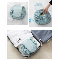 Korea Makeup Bag - Portable Travel Drawstring Organizer-Cosmetic & Toiletry Bags-Golonzo